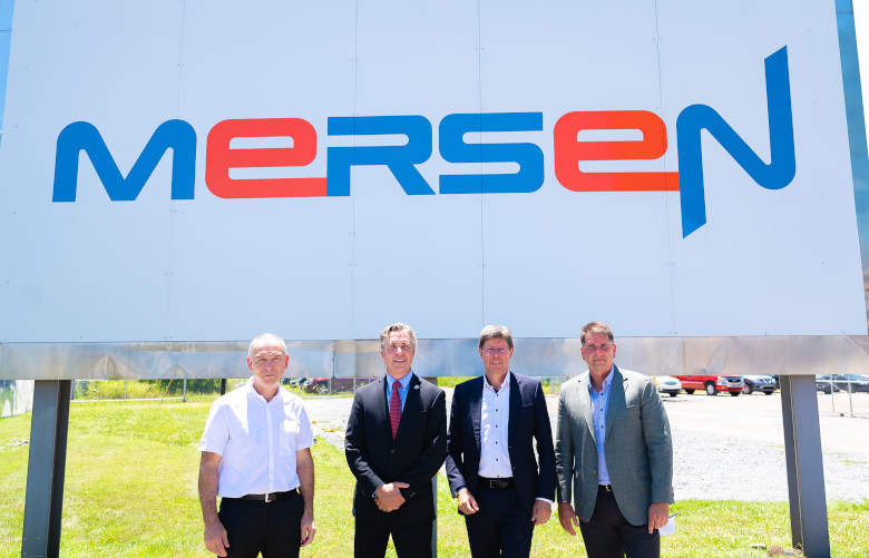 Mersen's Management Team with Andy Ogles, Tennessee Congressman 