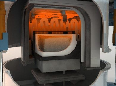 graphite heater DSS furnace Mersen